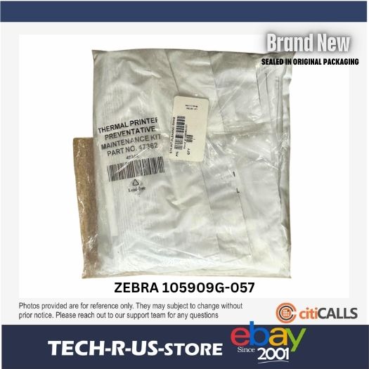 Zebra 105909G-057 Cleaning Swabs - For Printer Head - 25 / Pack