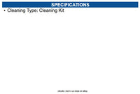 Zebra 105999-701 Cleaning Card for Printer Head, Printer Transport Roller