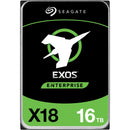 Seagate ST16000NM004J Exos X18 16TB 3.5" Hard Drive SAS 12Gb/s HDD 7200rpm HotPl
