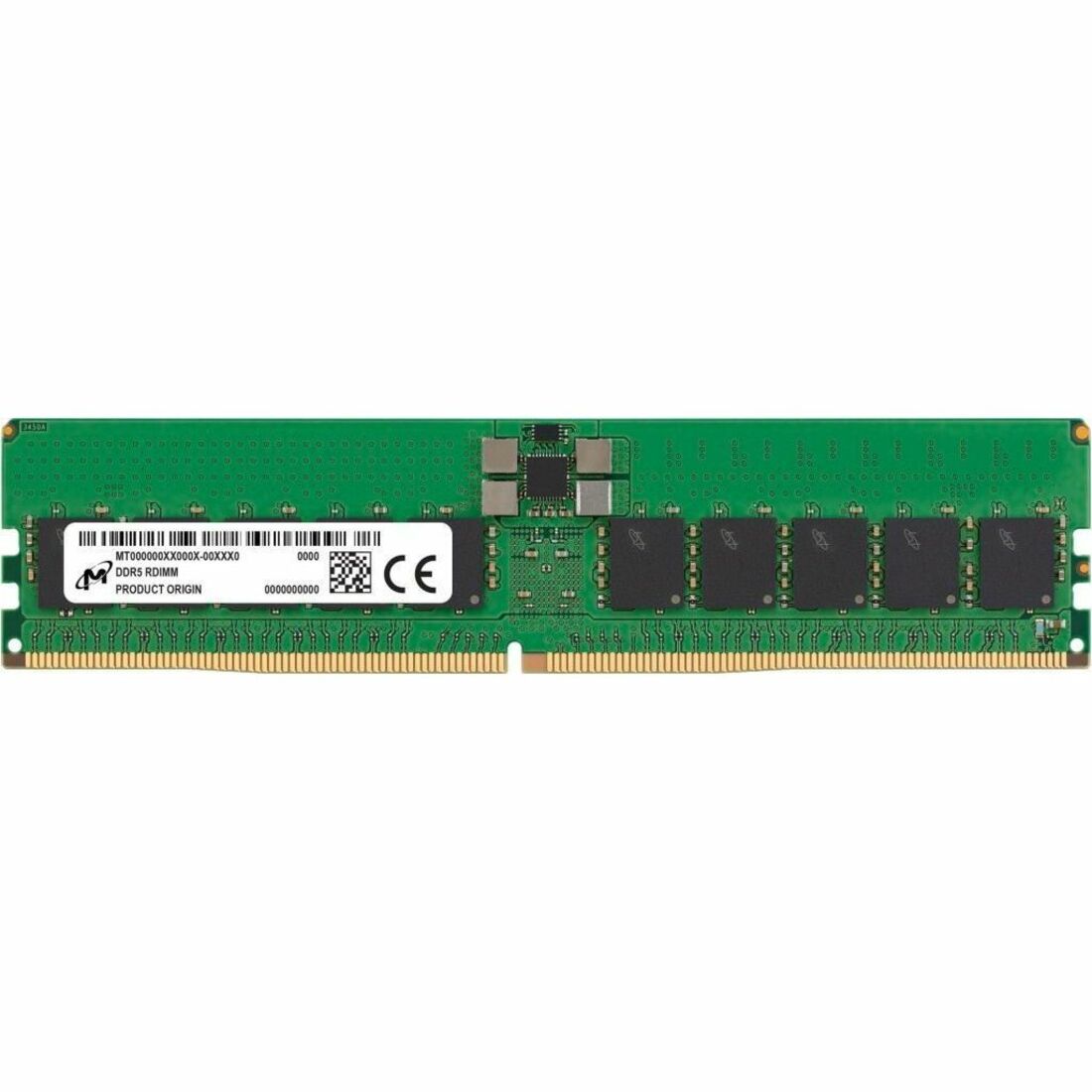 Micron MTC20F208XS1RC56BB1R 48GB DDR5-5600 CL46 RDIMM ECC REG 288-PIN RAM Memory