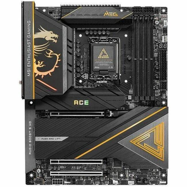 MSI Z890ACE MEG Z890 ACE ATX Motherboard LGA 1851 for Intel Core Ultra series