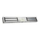 HES 1200D 1200 Double Door Magnetic Lock, 1200 lb, Clear Anodized