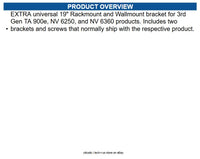 Adtran 1203927G19 Mounting Bracket for Network Gateway