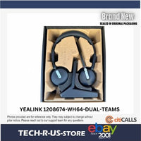 Yealink 1208674 YEA-WH64-DUAL-TEAMS DUAL TEAMS WIRELESS HEADSET