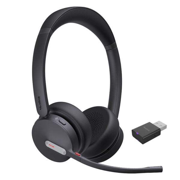 Yealink 1208686 WH64 Hybrid Dual UC Wireless Headset - Black