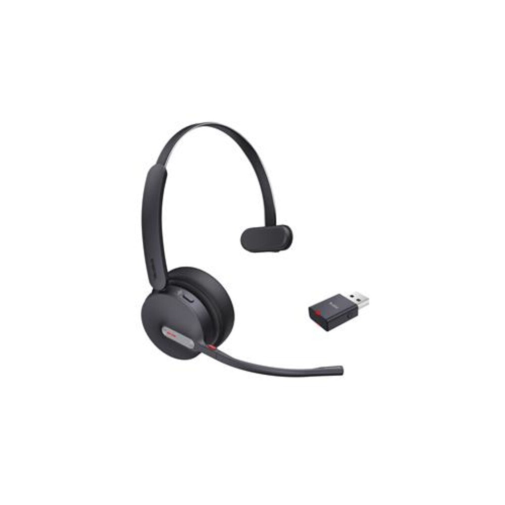 Yealink 1208688 WH64 Headset - Microsoft Teams Certification - Mono - Wireless