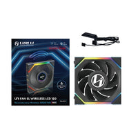 Lian-Li 12RSLLCD1W1B Fan - UNI FAN SL 2.4GHz Wireless 1.6 LCD RGB Reverse Blade
