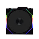 Lian-Li 12RTL1W1B Case Fan - FDB fan Black 120x120x28 mm reverse blade Retail
