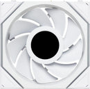 Lian-Li 12RTLLCD1W3W Case Fan - FDB fan White 120x120x28 mm 3 pcs reverse blade