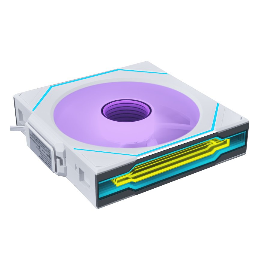 Lian-Li 12SLIN1W1W Fan - UNI Fan SL-Infinity Wireless - 120 mm - Single Pack