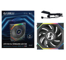 Lian-Li 12SLLCD1W1B Case Fan - UNI FAN SL 2.4GHz Wireless 1.6 LCD RGB 120mm