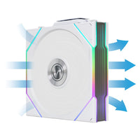 Lian-Li 12TL1W1W Case Fan - FDB - White 120x120x28 mm - 2600 RPM - Retail