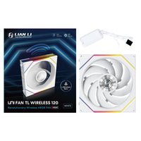 Lian-Li 12TL1W1W Case Fan - FDB - White 120x120x28 mm - 2600 RPM - Retail