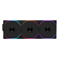 Lian-Li 12TL1W3B Case Fan - FDB - Black 120x120x28 mm 3 pcs Retail