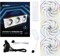 Lian-Li 12TL1W3W Fan - FDB fan White 120x120x28 mm - Retail