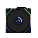 Lian-Li 12TLLCD1W1B Case Fan - FDB - Black 120x120x28 mm - Retail