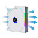Lian-Li 12TLLCD1W1W Case Fan - FDB - White 120x120x28 mm Retail