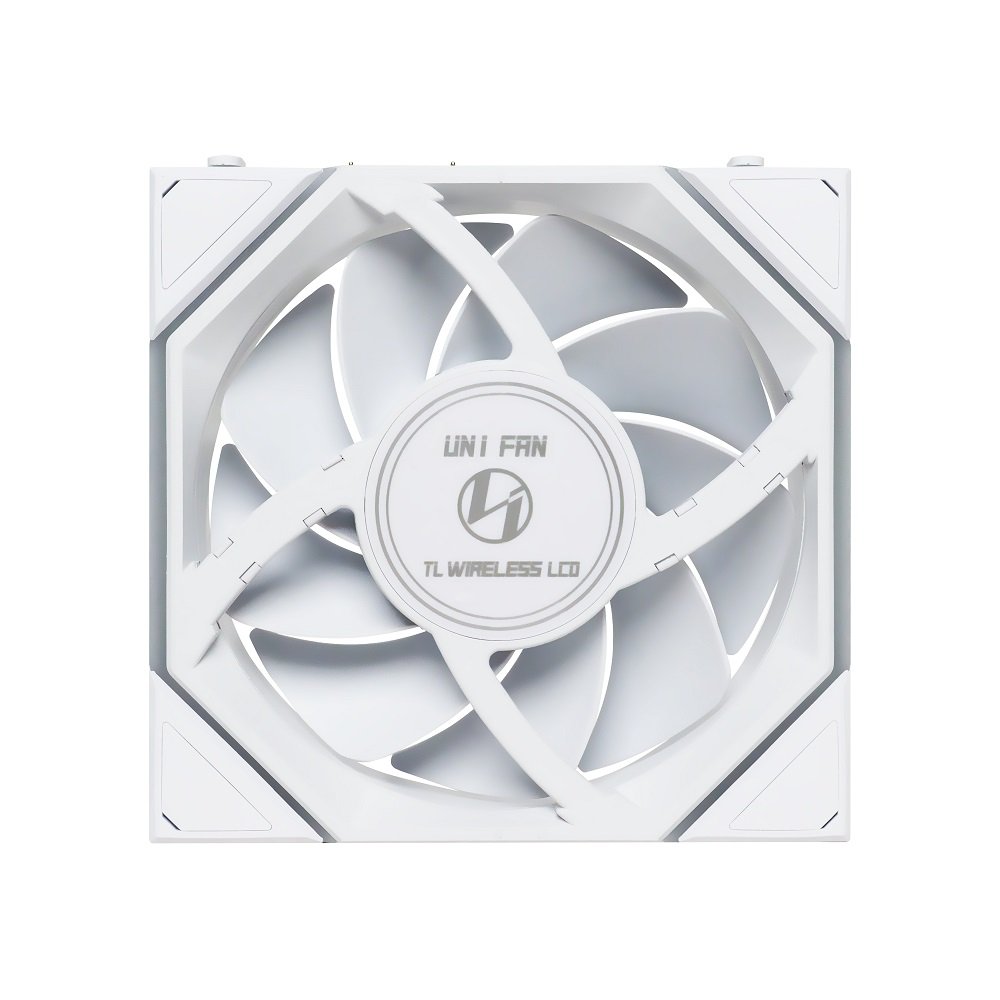 Lian-Li 12TLLCD1W1W Case Fan - FDB - White 120x120x28 mm Retail