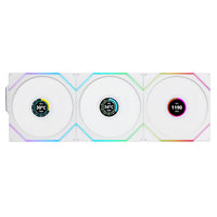 Lian-Li 12TLLCD1W3W Fan - FDB fan White 120x120x28 mm - Retail