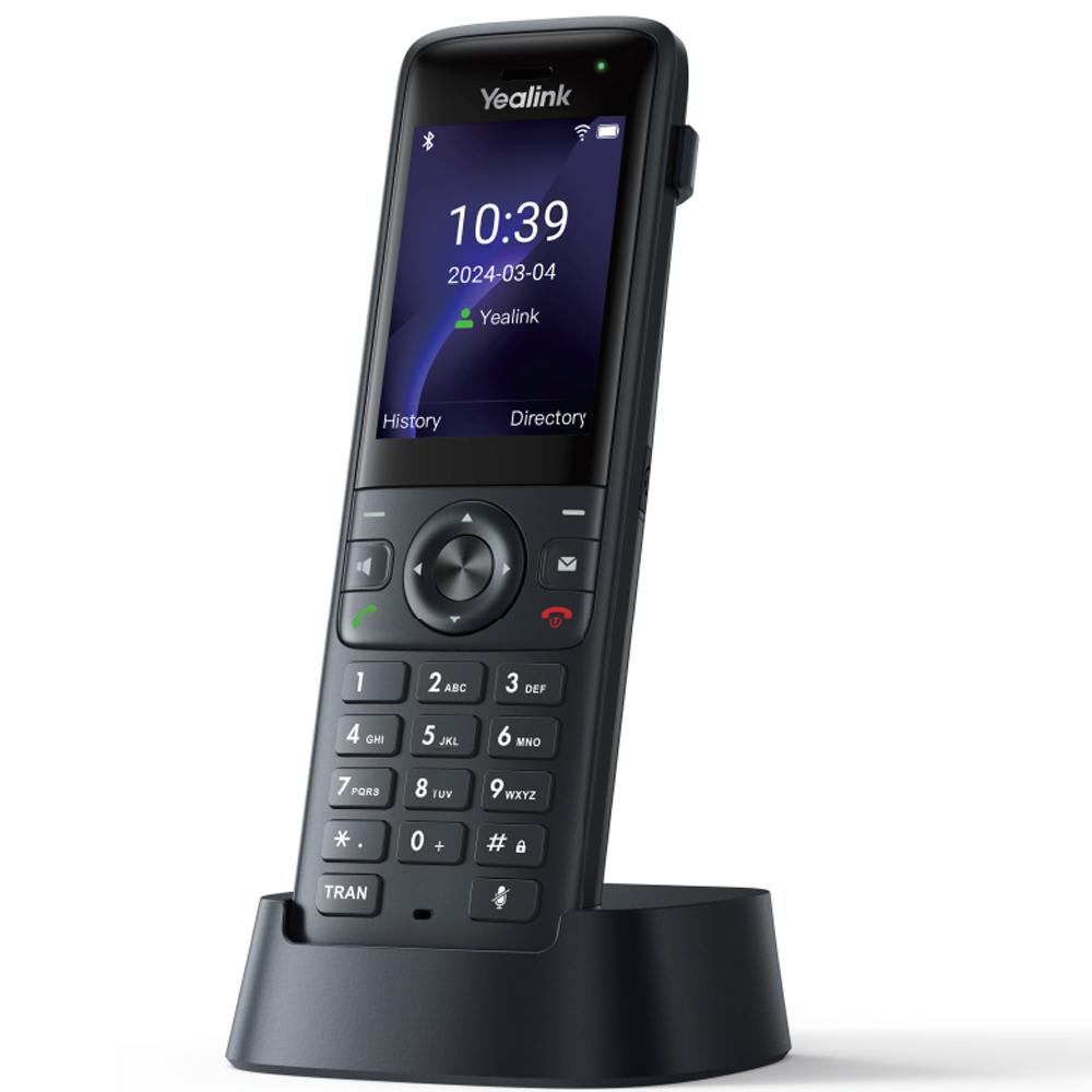 Yealink 1301013 AX83H IP Phone - Cordless - 4 x Total Line - Wi-Fi, Bluetooth