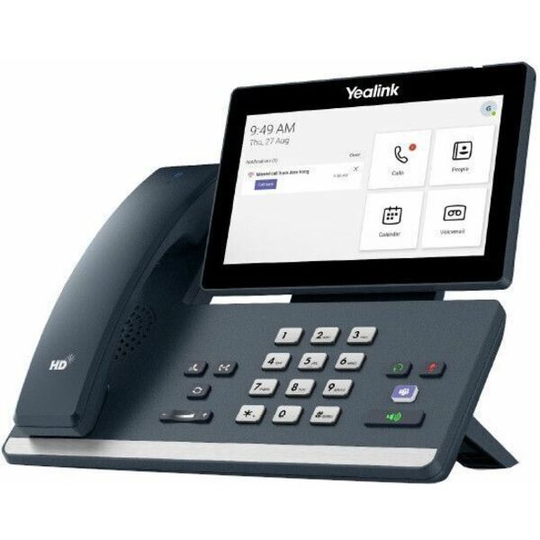 Yealink 1301015 IP Phone - Corded - Bluetooth, Wi-Fi - Wall Mountable, Desktop
