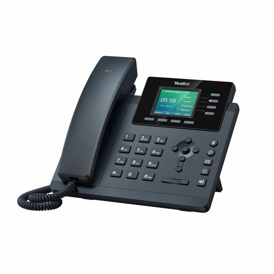 Yealink 1301037 SIP-T34W IP Phone - Corded/Cordless - Wi-Fi, Bluetooth