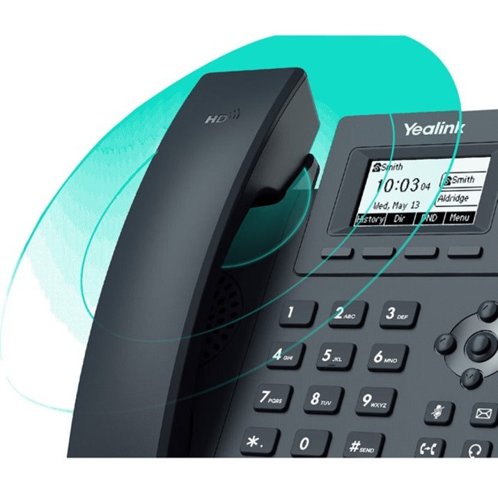 Yealink 1301046 SIP-T33G IP Phone - Corded/Cordless - Wall Mountable