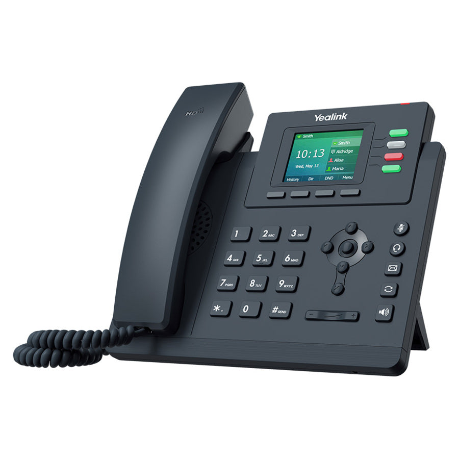 Yealink 1301046 SIP-T33G IP Phone - Corded/Cordless - Wall Mountable