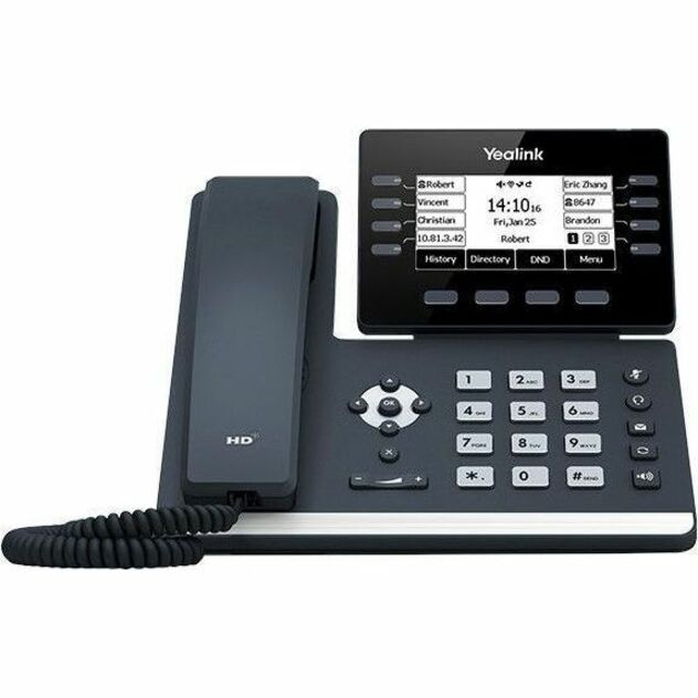 Yealink 1301087 SIP-T53W IP Phone - Corded/Cordless - Classic Gray