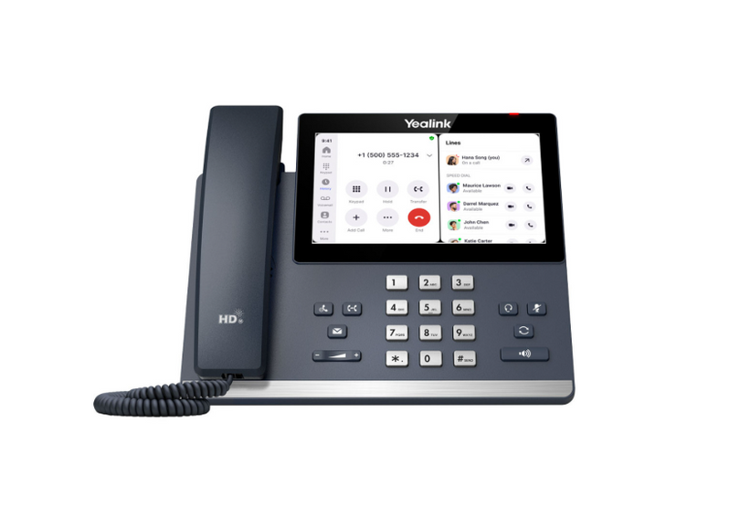 Yealink 1301121 MP56 E2 ZOOM IP Phone - Optimal HD audio, Dual-port Gigabit