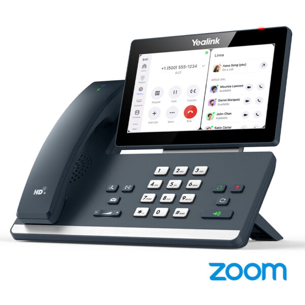 Yealink 1301122 MP58-WH E2 Zoom â€“ Smart Business IP Phone - LCD screen