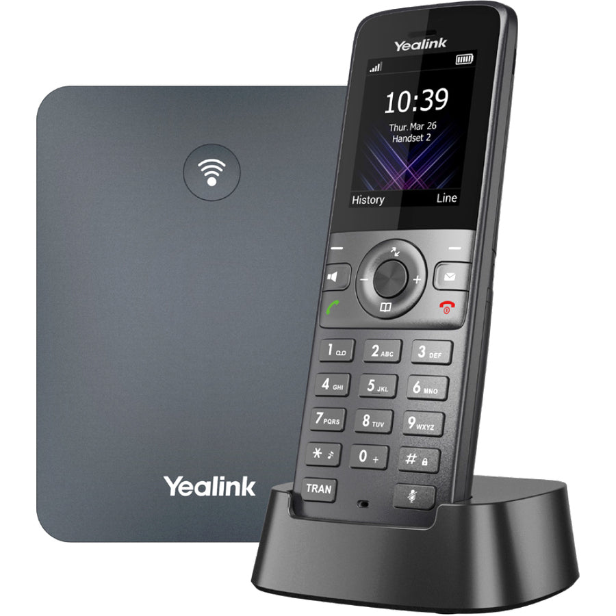 Yealink 1302022 W73P IP Phone - Cordless - Corded - DECT - Wall Mountable