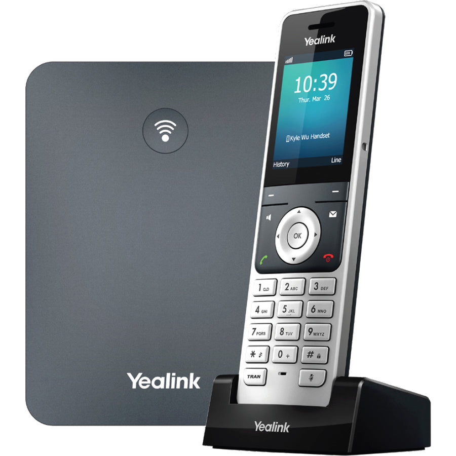 Yealink 1302024 W76P IP Phone - Cordless, Corded - DECT -Wall Mountable, Desktop