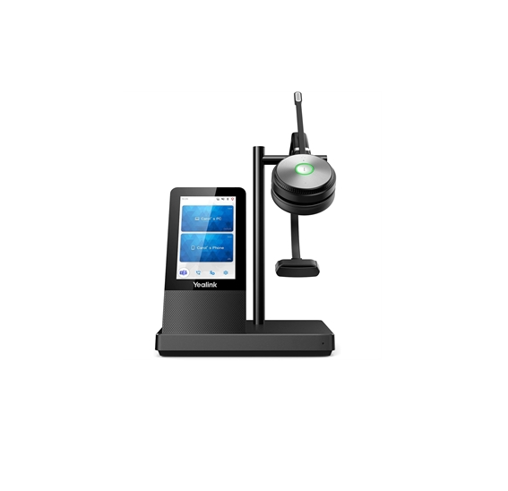 Yealink 1308002V2 WH66 Headset - Microsoft Teams Certification - Mono - Wireless