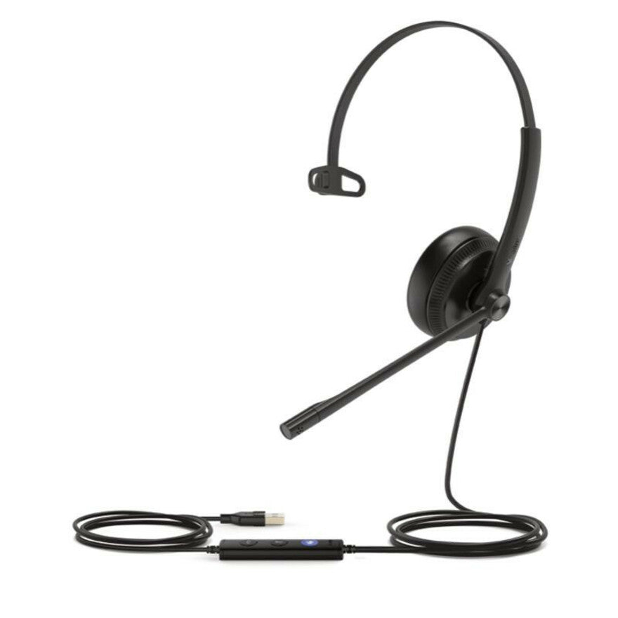 Yealink 1308014 USB Wired Headset - Mono - USB - Wired - Over-the-head