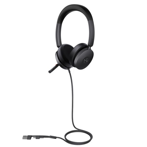 Yealink 1308152 Headset - UH48 Dual UC USB-C/A ANC USB Wired Retail