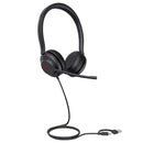 Yealink 1308164 USB Wired Headset - Microsoft Teams Certification -Stereo -Black