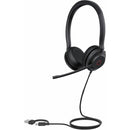 Yealink 1308164 USB Wired Headset - Microsoft Teams Certification -Stereo -Black