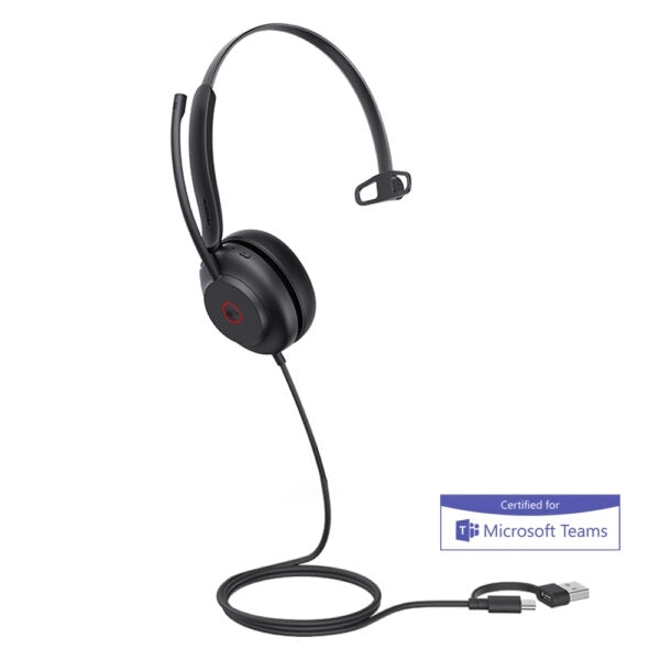 Yealink 1308165 UH35 Mono Teams USB-C A professional USB-wired Headset