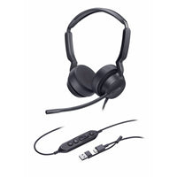 Yealink 1308195 UH42 Headset - Stereo - USB Type C - Wired - Noise Canceling