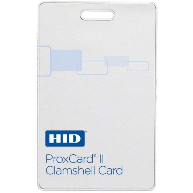 HID 1326NGSNV Proximity 1326 ProxCard II Clamshell Card 2 Non-Programmed