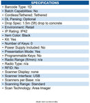 Honeywell 1400GPDF-2USB Voyager 1400g Omni-directional 1D USB Kit: PDF417, black