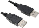NCR 1432-C158-0040 USB cable Type A to 2x4 LatchN-Lock, 4M - Black