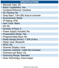 Honeywell 1472G2D-2-N Voyager Extreme Performance (XP) 1472g Durable 2D Scanner