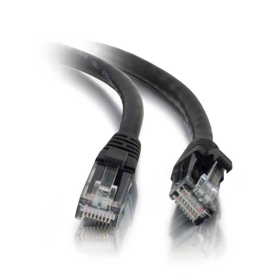 CablesToGo 15202 10ft Cat5e Ethernet Cable - Snagless Unshielded (UTP) - Black