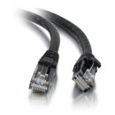 C2G 15208 14ft Cat5e Ethernet Cable Snagless Unshielded (UTP) Black - RJ-45 Male