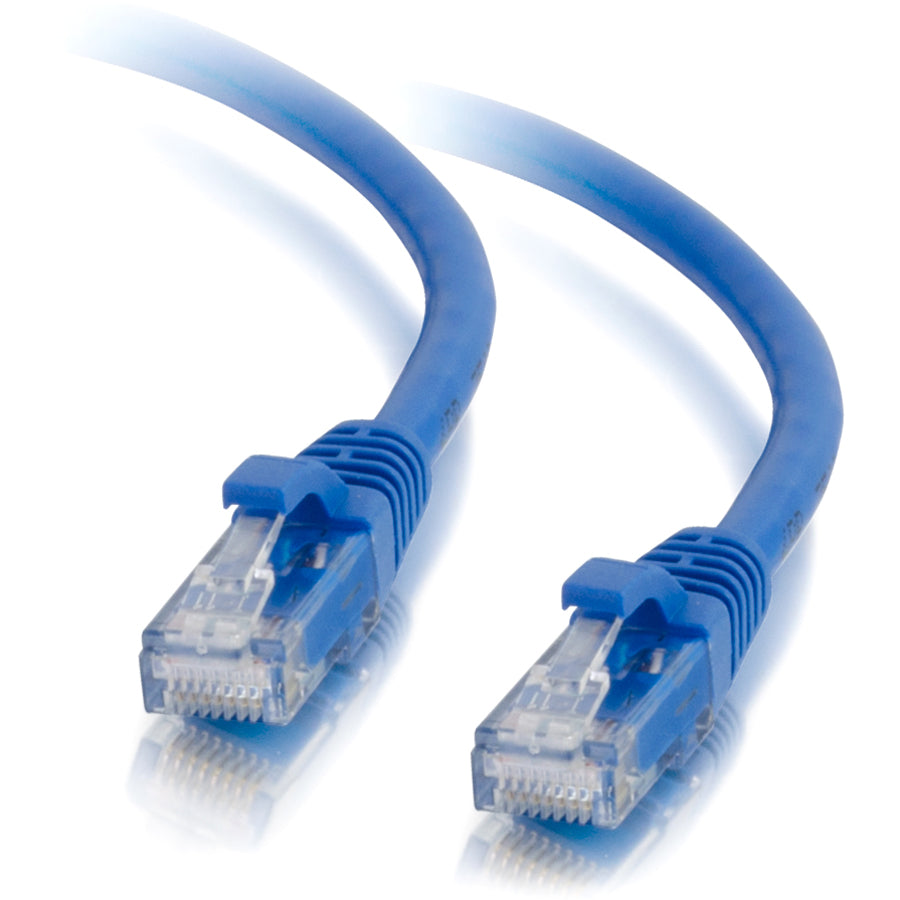C2G 15212 25ft Cat5e Ethernet Cable - Snagless Unshielded (UTP) - Blue