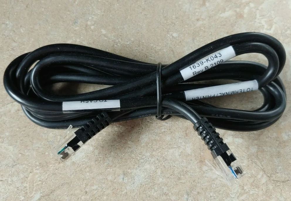 NCR 1639-K043 Counterpoint: CB10318:MS Cable for 24V CD (Epson)