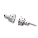 GRI 180-12WG-W-GEN Steel Door Recessed Switch Set, 3/4" Gap Closed Loop, White