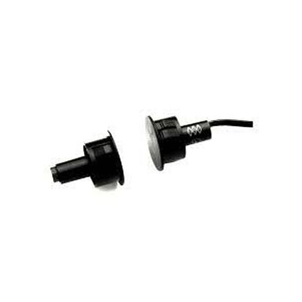 GRI 199-12-B-IND Steel Door Recessed Switch Set, 1/2" Gap DPDT, Brown